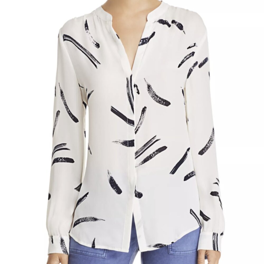 Joie Mintee Silk Shirt | Size L